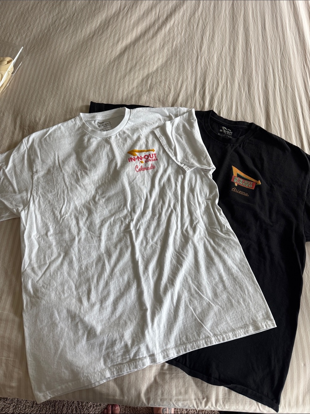 2 In-N-Out T-shirts